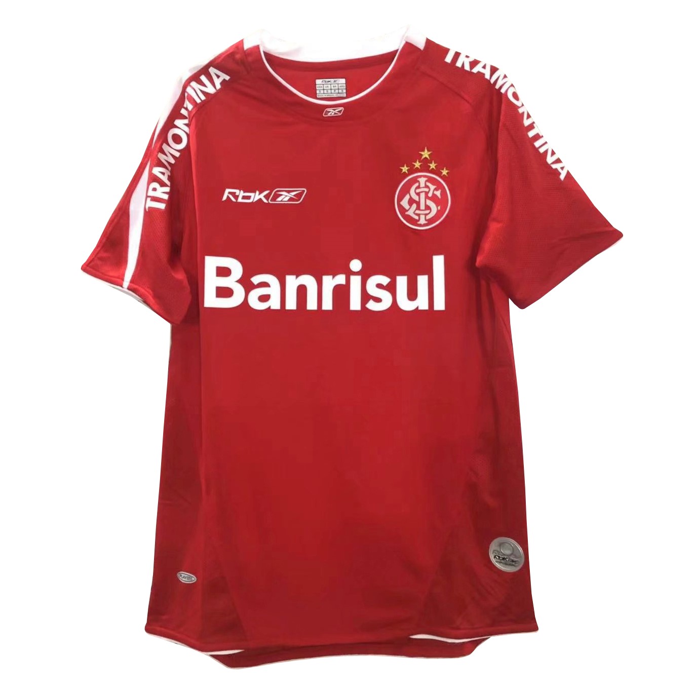 Camiseta Internacional Reebok Primera Retro 2006 Rojo